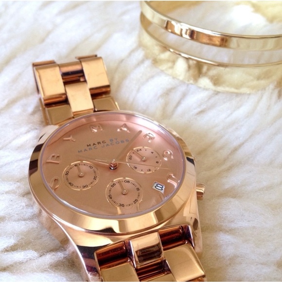 💎Marc Jacobs rose gold chronograph watch - Picture 1 of 3